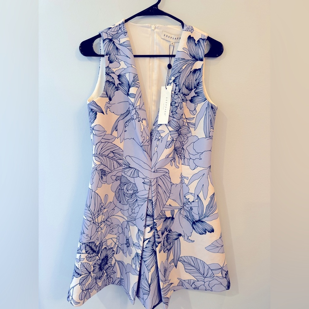 KEEPSAKE the Label Blue Sleeveless Dress